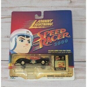 Johnny Lightning Speed Racer Snake Oil #12 2000 Die-Cast Car & Film Strip Token